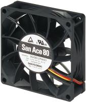 Вентилятор SANYO DENKI 12V 9GV0812P4J03 4 Cable
