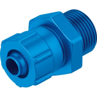 Штуцер ниппельный с накидной гайкой Festo CK-1/4-PK-6, 2030