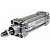 Пневмоцилиндр двухсторонний Camozzi 40M2L100FGA0180 100х180мм