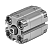 Компактный пневмоцилиндр Festo ADVULQ-16-25-P-A 