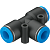 Тройник цанговый прямой Festo QST-8